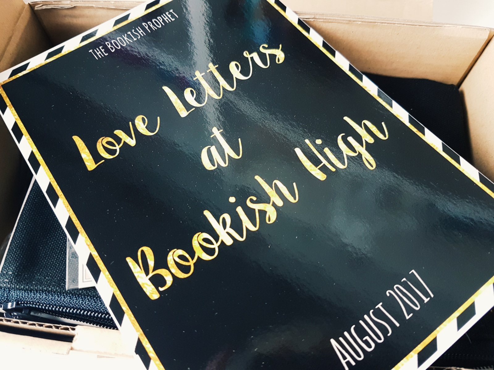Unpacking: Bookish Prophet Box – Love Letters at Bookish High